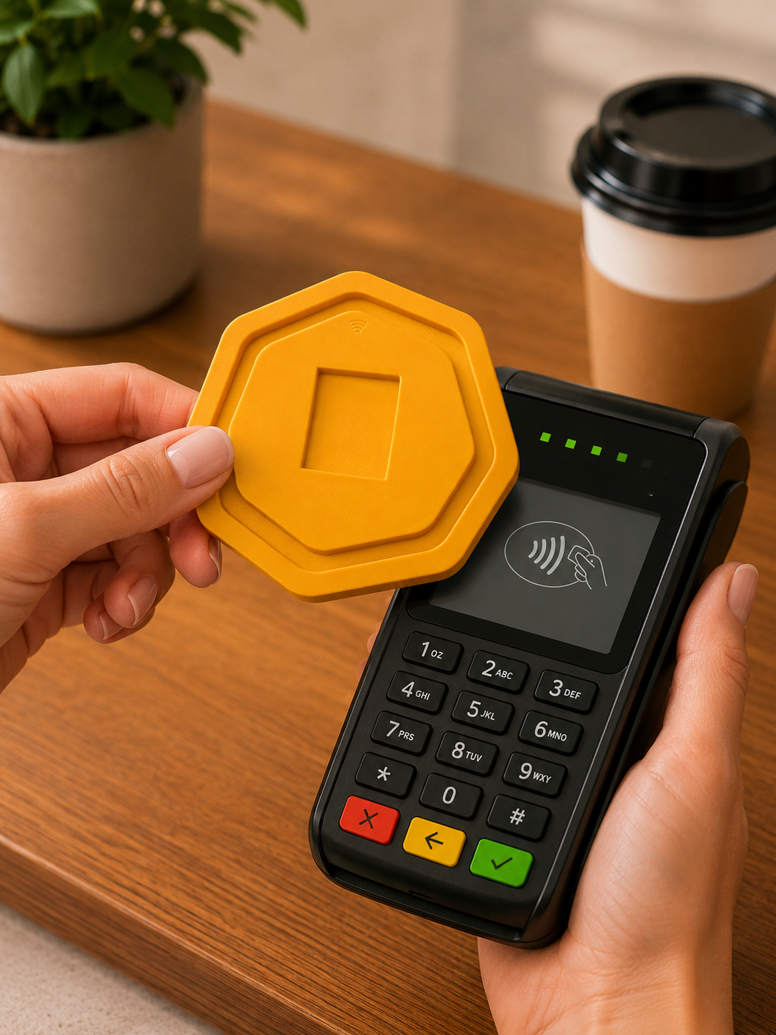 MineCoin Tap To Pay – 3D Printed NFC Payment Stand