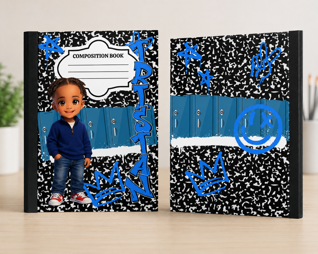 Personalized Composition Notebook Cover