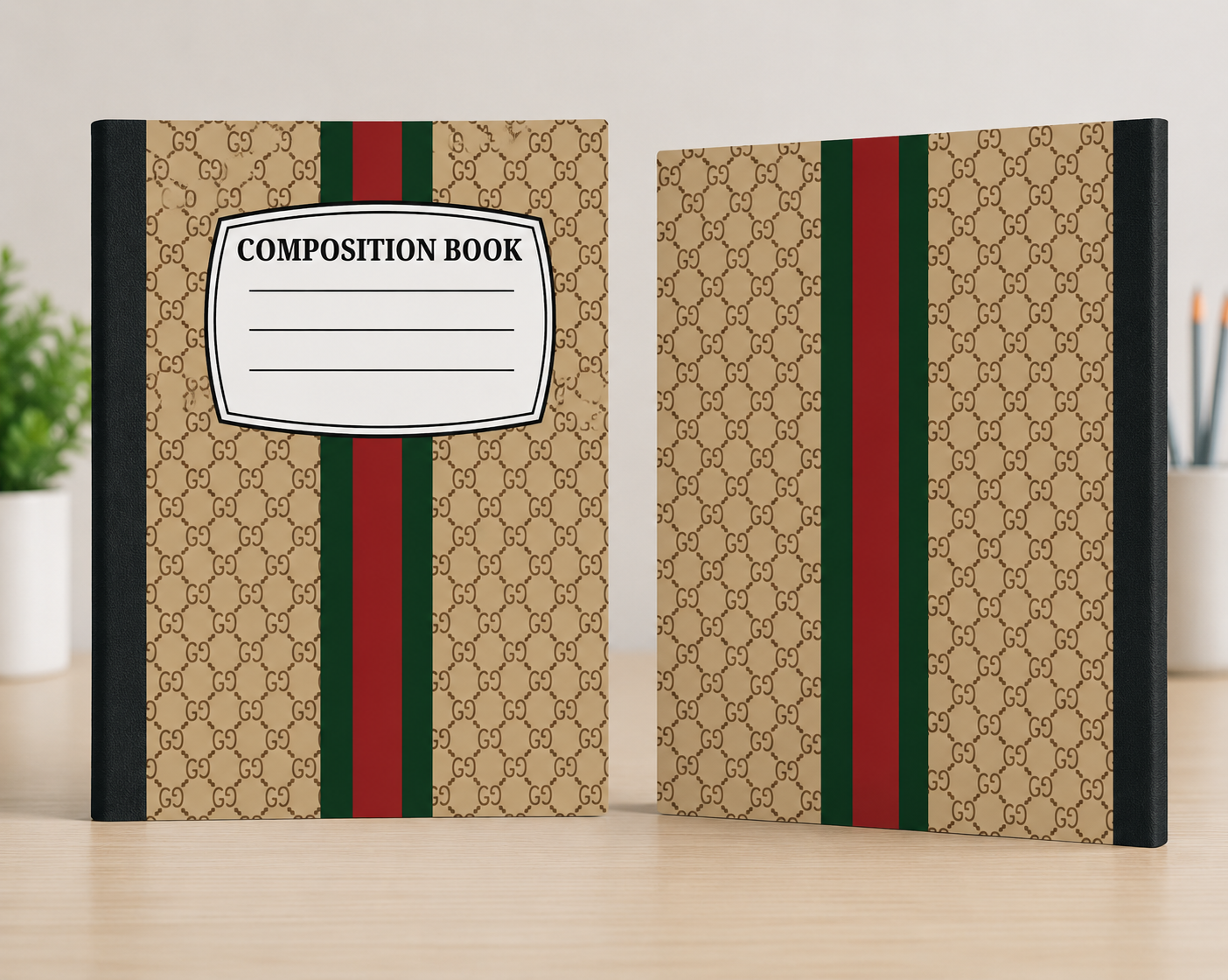 Designer Composition Notebook Cover