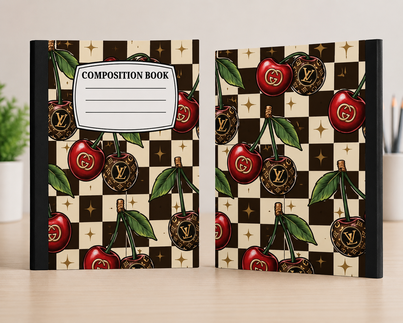Designer Composition Notebook Cover