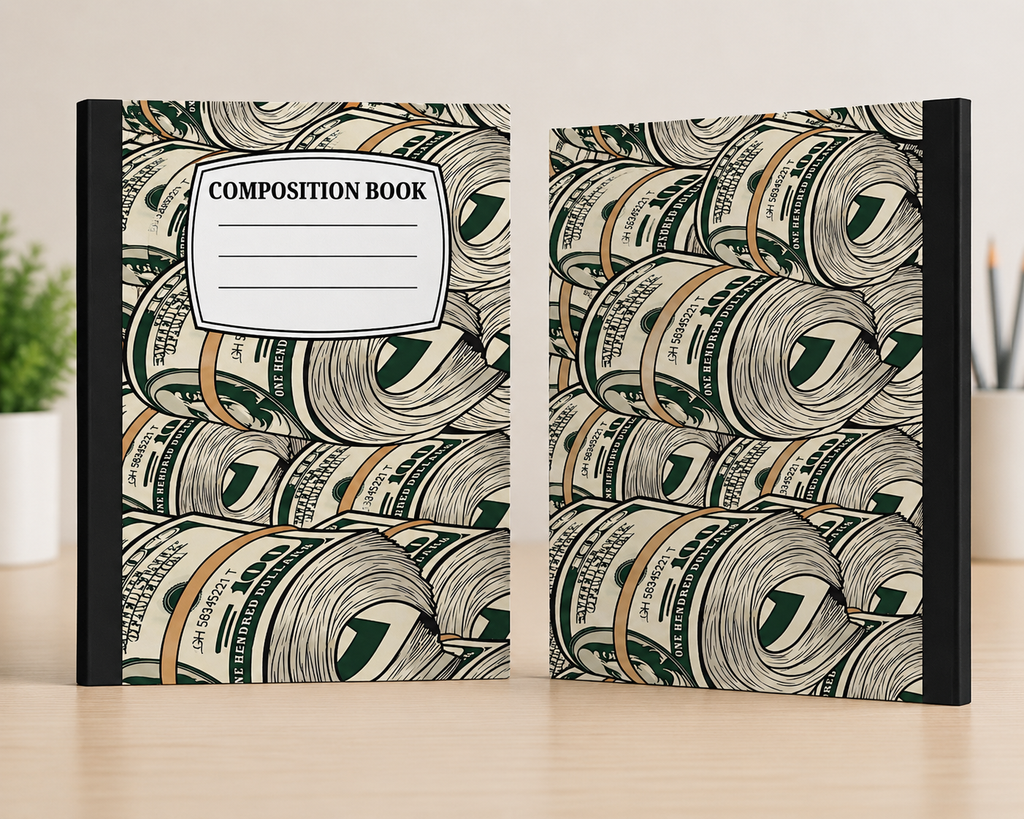 Designer Composition Notebook Cover