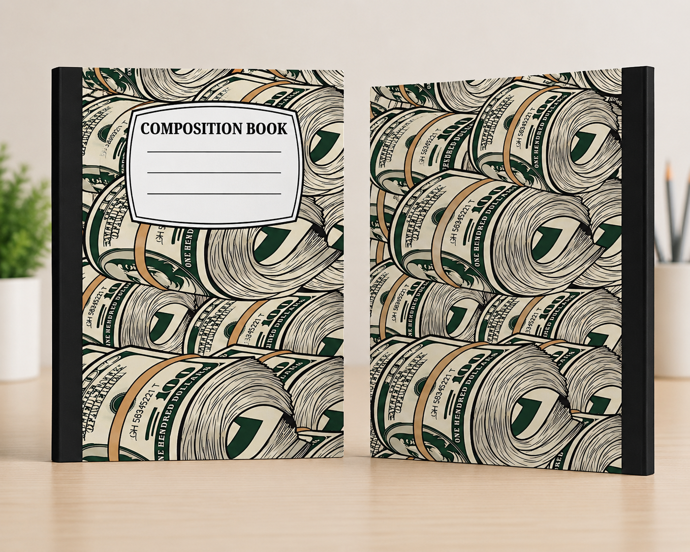 Designer Composition Notebook Cover