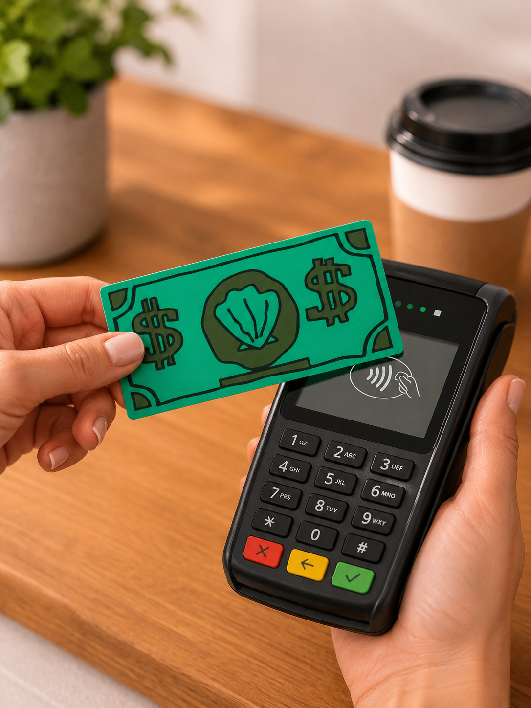 MrK First Dollar 3D Printed Tap To Pay