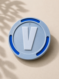 3D Printed V-Buck Inspired Tap-to-Pay Prop Coin – NFC Payment Accessory