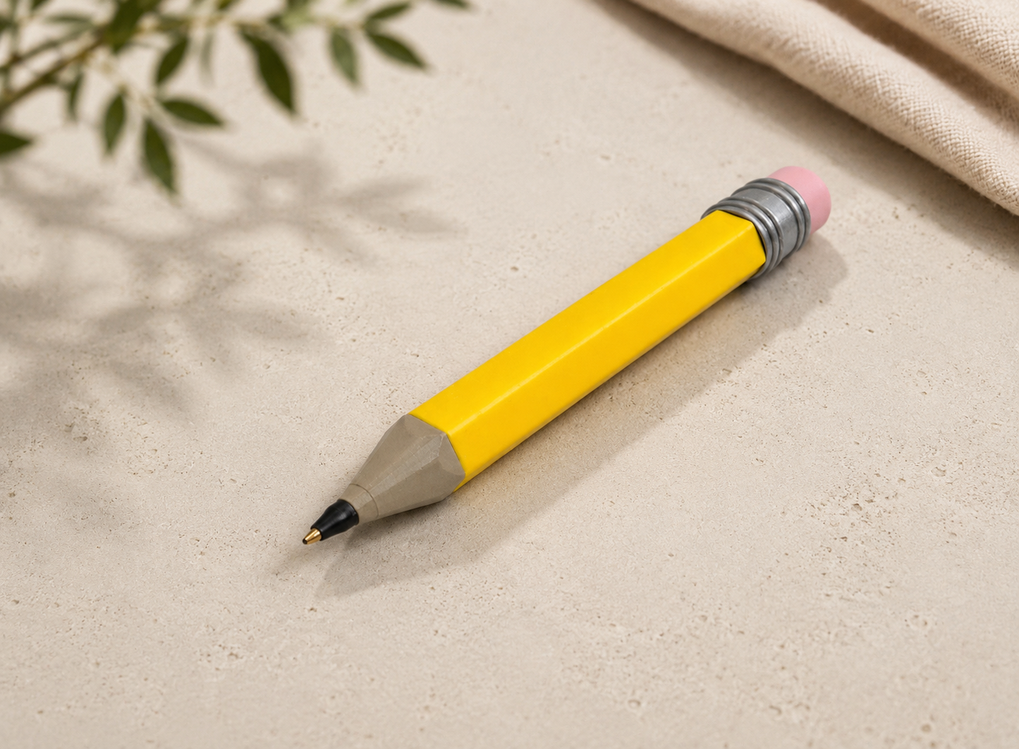 3D Printed Jumbo Style Pencil Style Ink Pen Case | Refillable Pen Sleeve