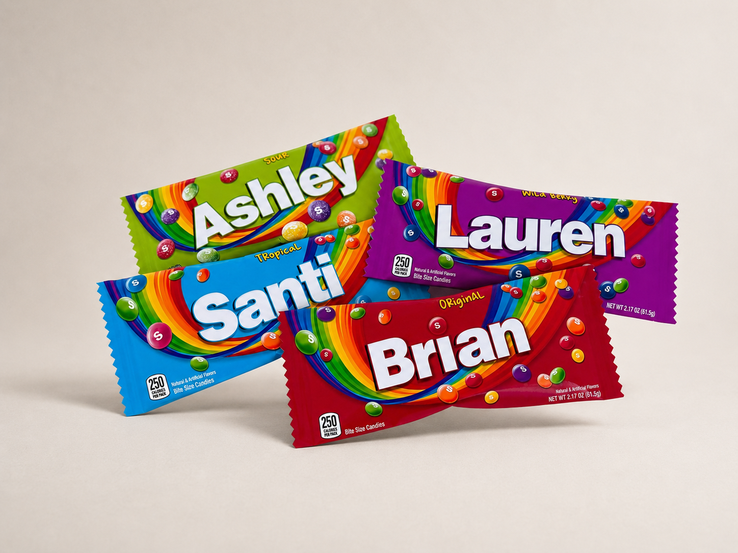 Custom Full Size Fruity Candy