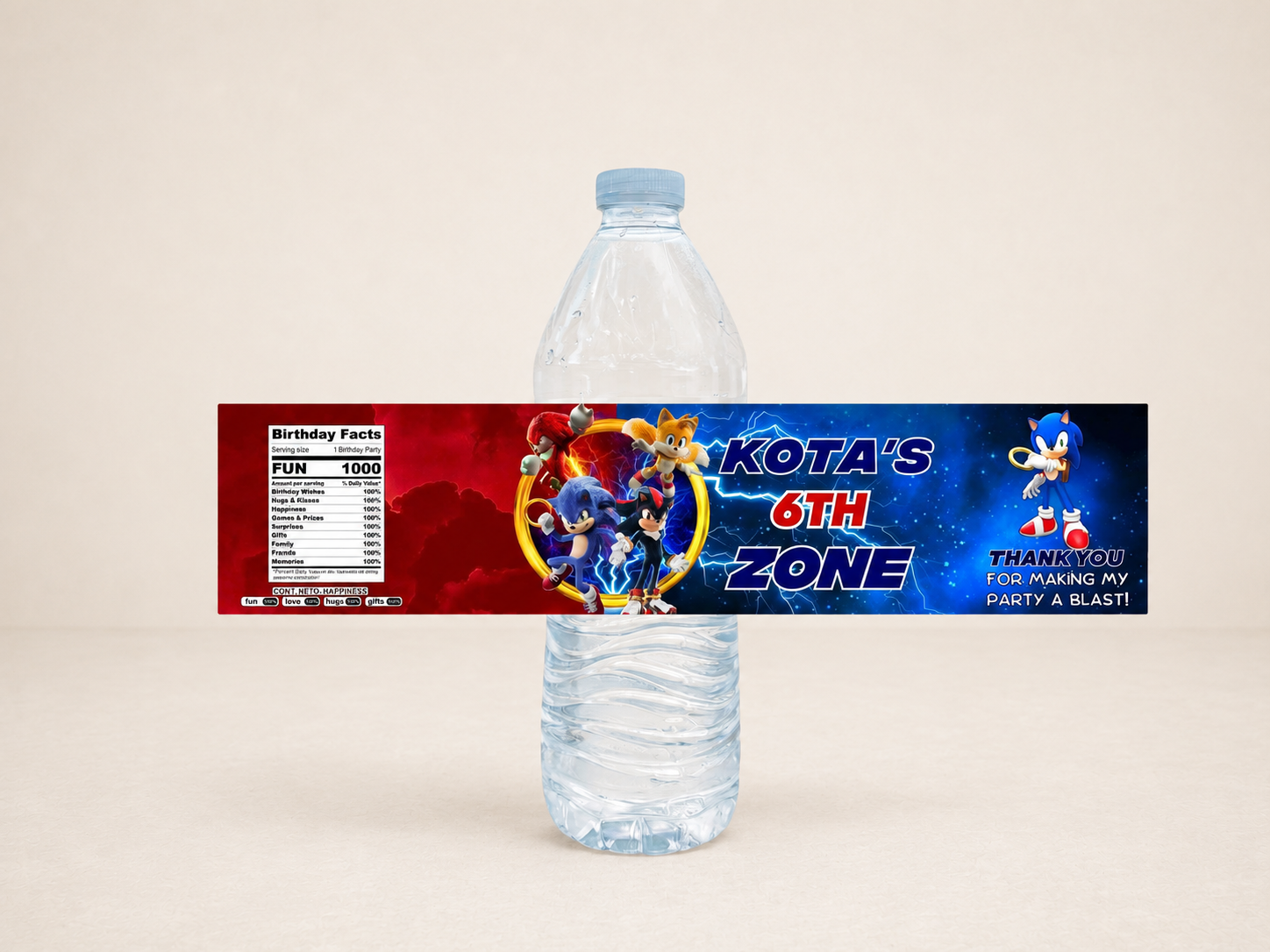 Custom Water Bottle