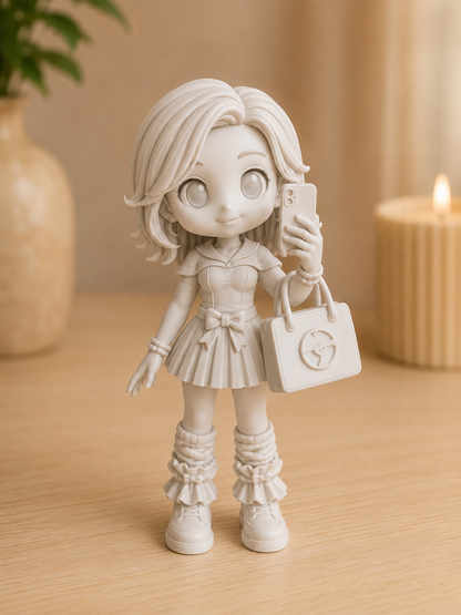 Custom 3D Printed Figurine – Turn Yourself Into a Collectible!