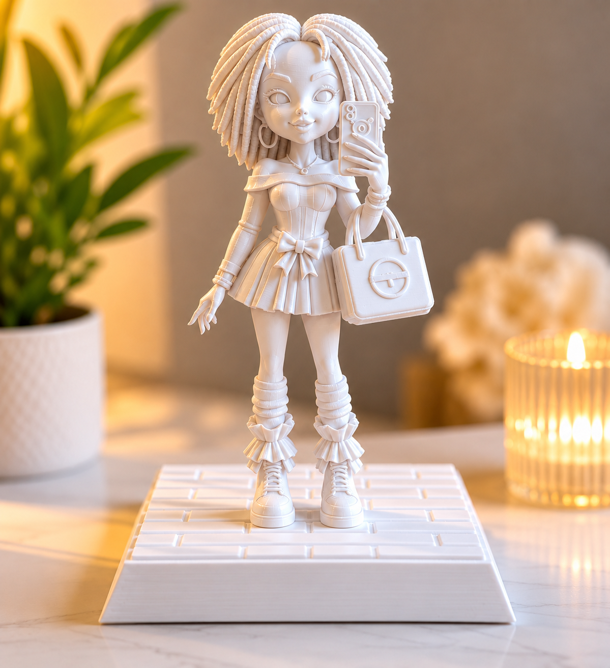 Couples Special – Custom 3D Printed Figurine Set (Pricing Includes 2)