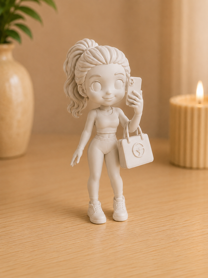 Custom 3D Printed Figurine – Turn Yourself Into a Collectible!