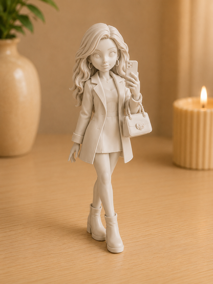 Custom 3D Printed Figurine – Turn Yourself Into a Collectible!