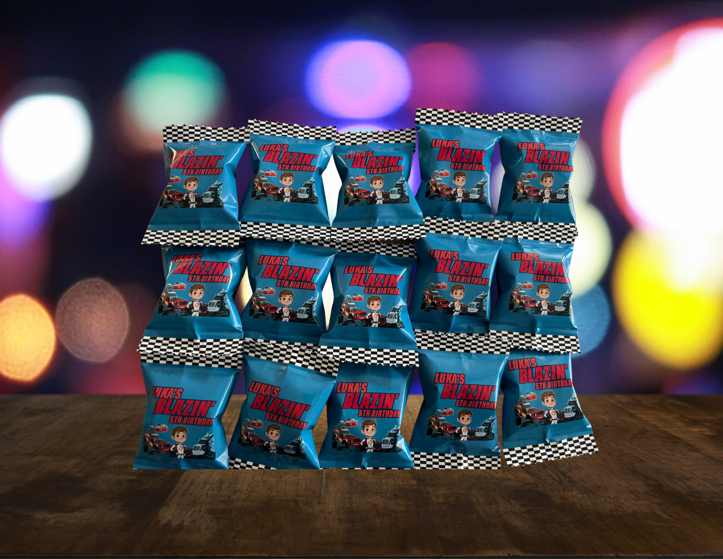 2pk/4pk Custom Cookie Wrappers