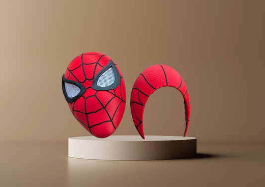 3D Printed Spider Magnetic Helmet | Two-Piece Display Helmet