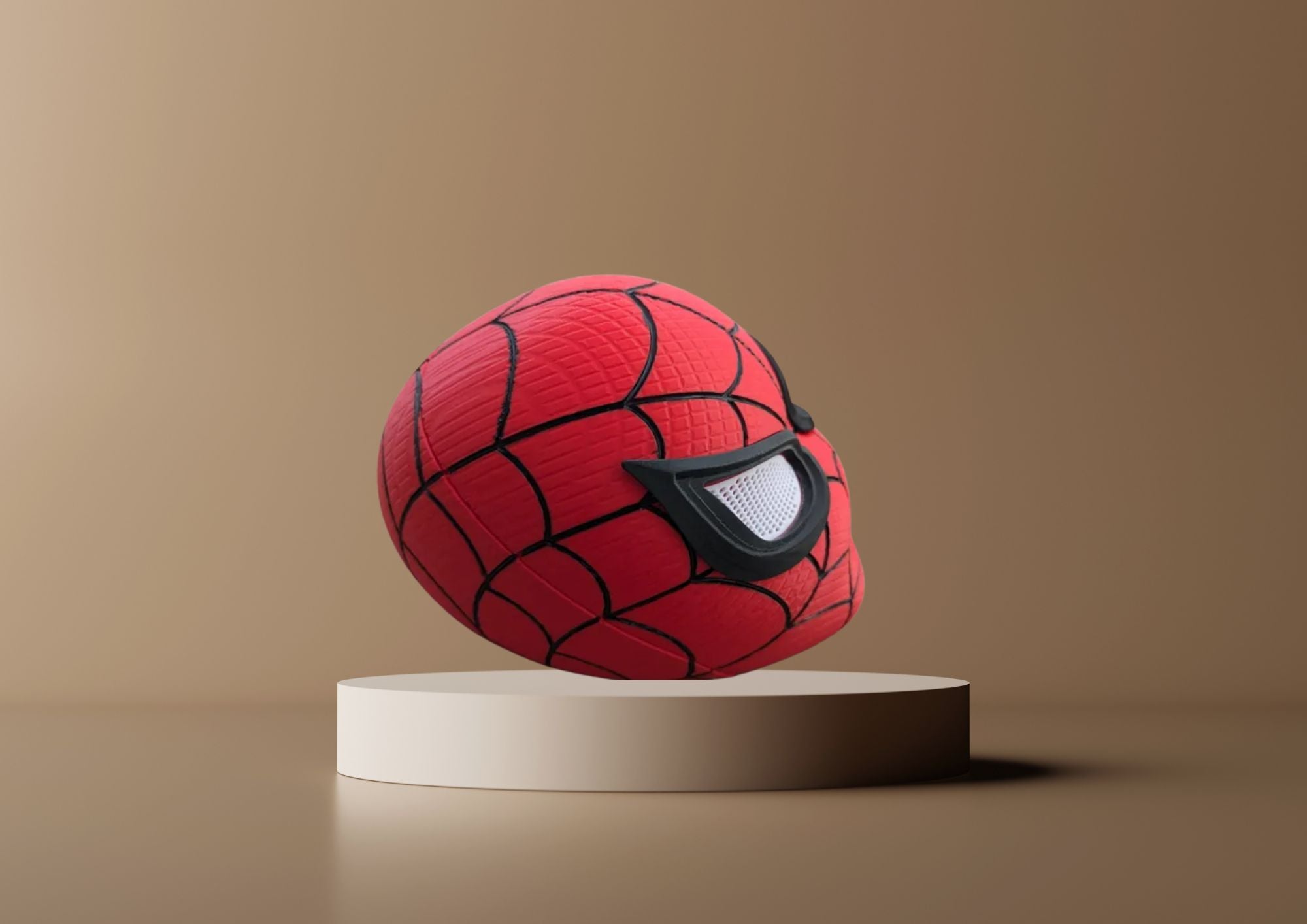 3D Printed Spider Magnetic Helmet | Two-Piece Display Helmet