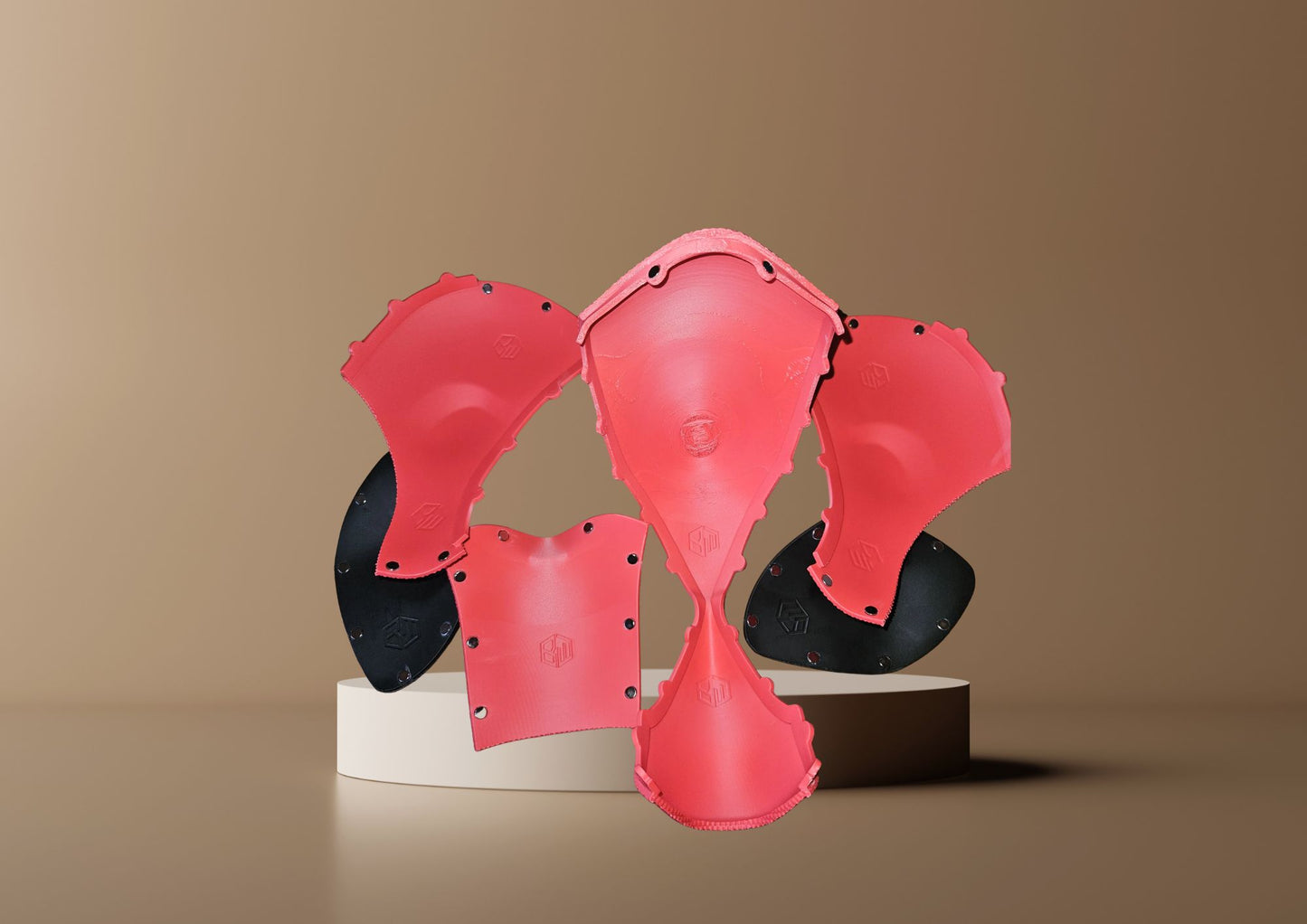 Custom 3D Printed DPool Magnetic Wearable Helmet | Choose Your Colors